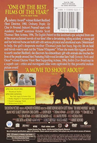 The Horse Whisperer - DVD (Used)