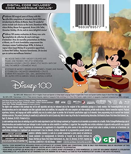 MICKEY & MINNIE 10 CLASSIC SHORTS: VOLUME 1 (HOME VIDEO RELEASE) [Blu-ray] (Bilingual)