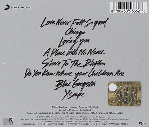 Michael Jackson / XSCAPE - CD