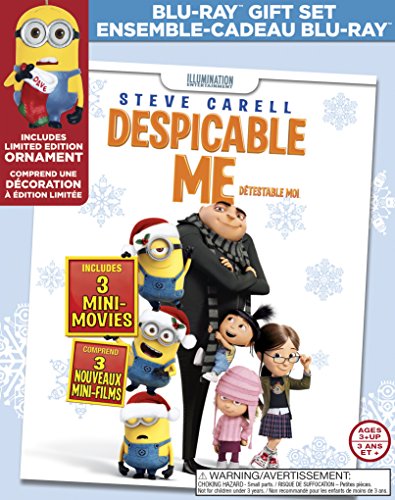 Despicable Me (Limited Edition Holiday Gift Set) [Blu-ray + DVD + Digital Copy + UltraViolet + Dave Minion Ornament] (Bilingual)