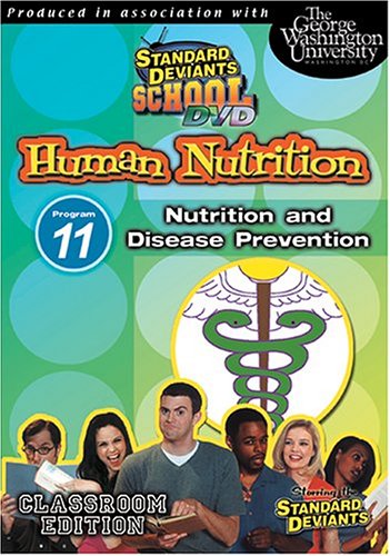 Standard Deviants School: Human Nutrition, Program 11: Nutrition and Disease Prevention (Classroom Edition) - DVD