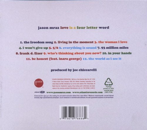 Jason Mraz / Love Is A Four Letter Word - CD (Used)