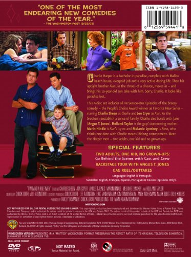 Two and a Half Men: The Complete First Season - DVD (Used)