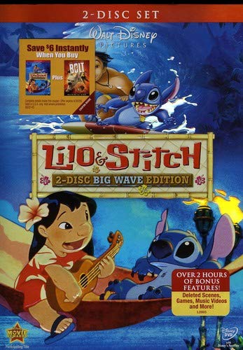 Lilo &amp; Stitch (Two-Disc Big Wave Edition) - DVD (Used)