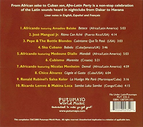 Various / Putumayo Presents: Afro-Latin Party - CD (Used)