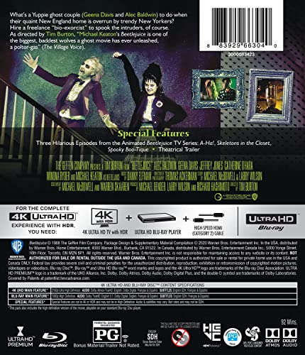 Beetlejuice - 4K/Blu-Ray