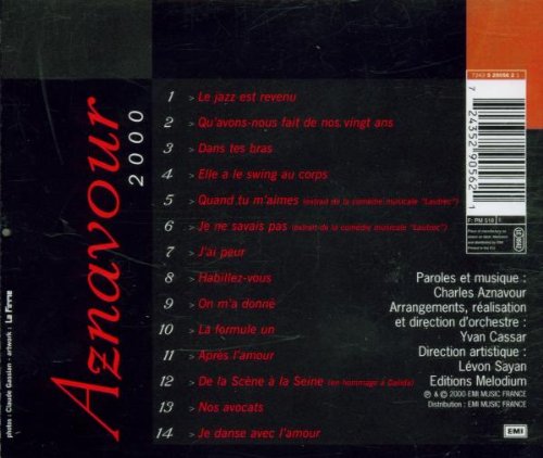 Charles Aznavour / 2000 Aznavour - CD