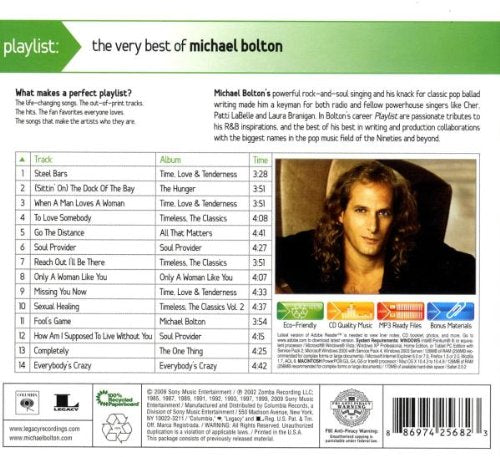 Michael Bolton / Playlist: The Very Best of Michael Bolton - CD