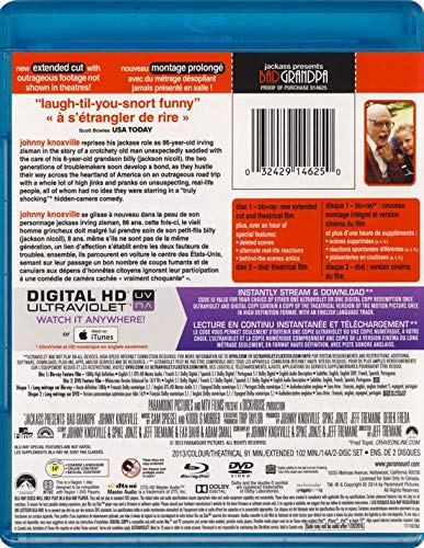 Jackass Presents: Bad Grandpa (Extended Edition) - Blu-Ray (Used)