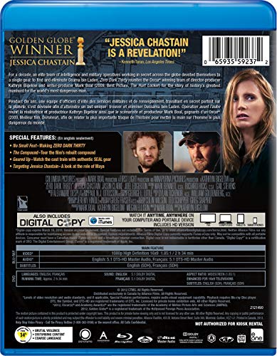 Zero Dark Thirty - Blu-Ray/DVD (Used)