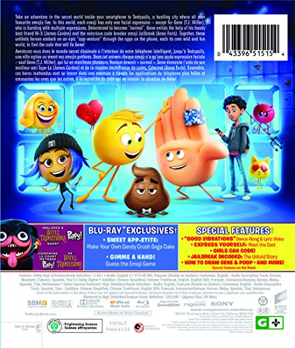 The Emoji Movie - Blu-Ray (Used)