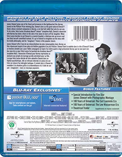 Harvey (1950) [Blu-ray + DVD + Digital Copy] (Bilingual)