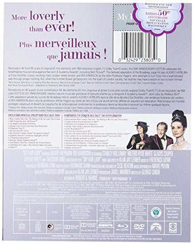 My Fair Lady 50th Anniversary Edition [Blu-ray + DVD] (Bilingual)