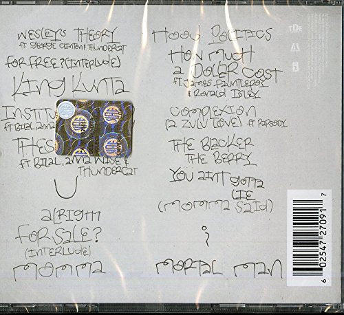 Kendrick Lamar / To Pimp A Butterfly - CD