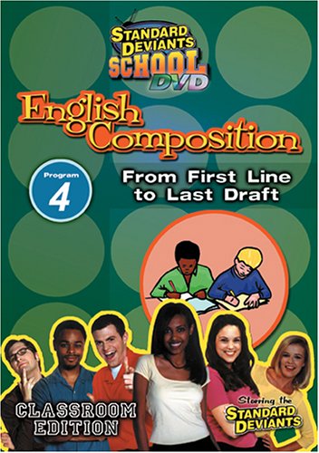 Standard Deviants School - English Composition, Program 4 - From First Line to Last Draft (Classroom Edition) [Import]