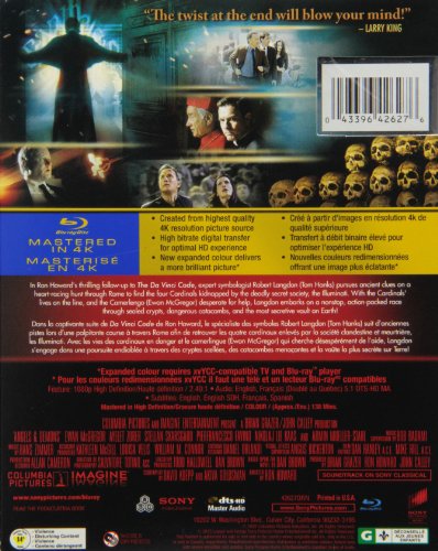 Angels & Demons (Mastered in 4K) [Blu-ray] (Bilingual)