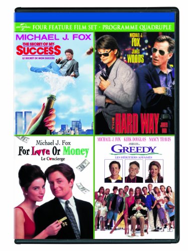 The Secret of My Success+The Hard Way+For Love or Money+Greedy - DVD