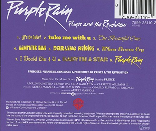 Prince And The Revolution / Purple Rain - CD (Used)