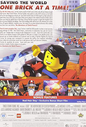 Lego: The Adventures of Clutch Powers (Bilingual) DVD (Used