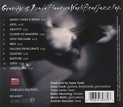 Jesse Cook / Gravity - CD (Used)