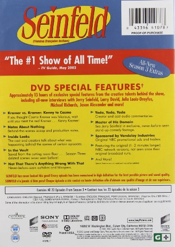 Seinfeld: The Complete Third Season - DVD (Used)