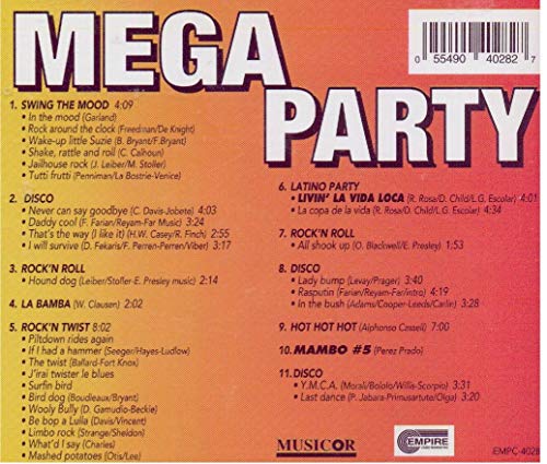 Variés / Mega Party - CD (Used)