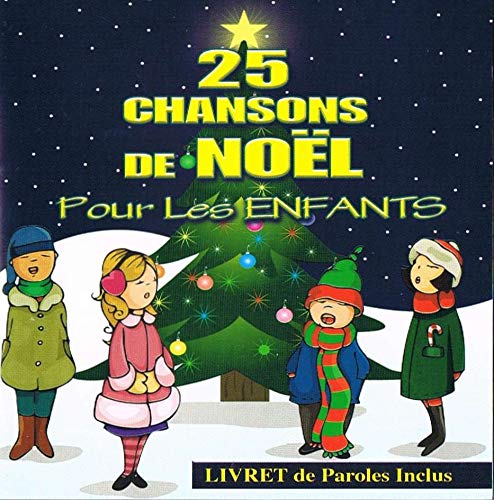 25 Chansons De Noel Pour Les Enfants (incluant 2 disques)