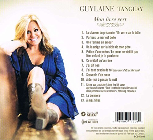 Guylaine Tanguay / Mon Livre Vert - CD