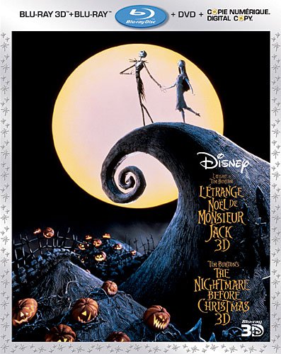 The Nightmare Before Christmas (French version) [Blu-ray 3D + Blu-ray + DVD + Digital Copy]