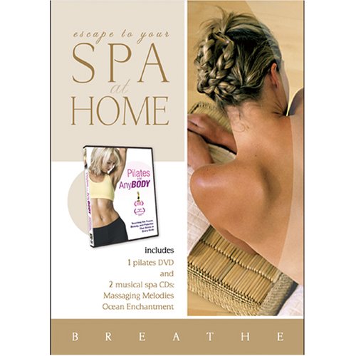 Spa at Home: Pilates for Any Body with 2 CDs: Massaging Melodies and Ocean Enchantment - DVD