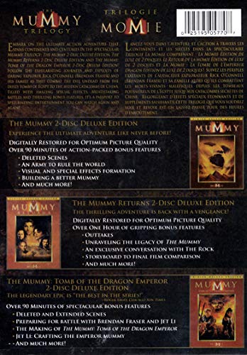 The Mummy Trilogy/ Trilogie La Mummy (Bilingual)