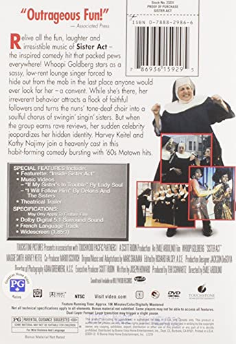 Sister Act - DVD (Used)