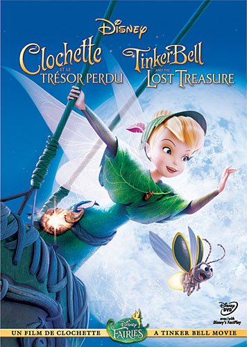 Tinker Bell and the Lost Treasure (Bilingual) - DVD (Used)