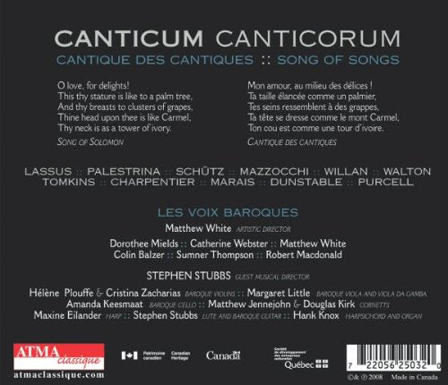 Les Voix Baroques / Canticum Canticorum - CD (Used)