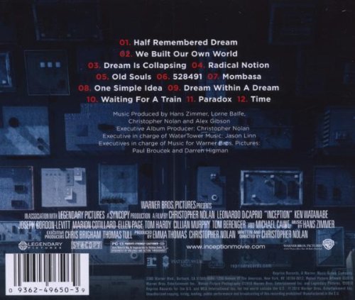 Soundtrack / Inception: Music from The Motion Picture - CD (Used)