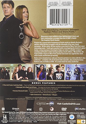 Castle: The Complete Fourth Season - DVD (Used)