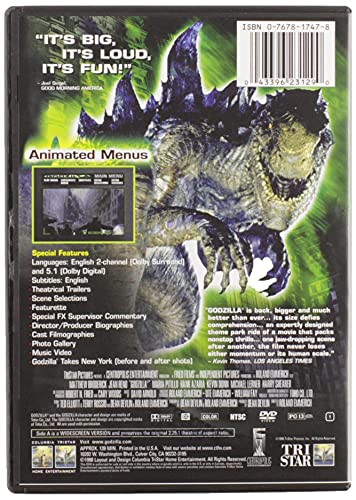 Godzilla - DVD (Used)