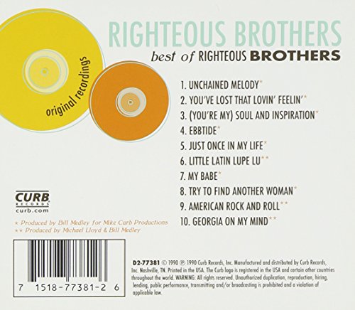 The Righteous Brothers / The Best of The Righteous Brothers - CD (Used)