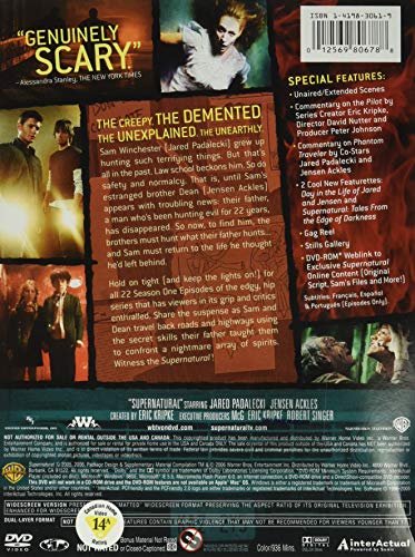 Supernatural: Season 1;WB - UNEXPLODED VIDEO VERSION NON - IP