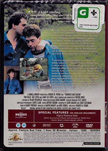 Dominick and Eugene - Nicky et Gino (English/French) 1988 (Widescreen) Régie au Québec (Cover Bilingue)