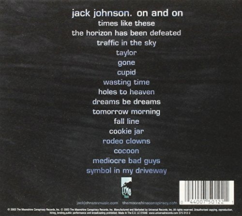 Jack Johnson / On &amp; On - CD (Used)