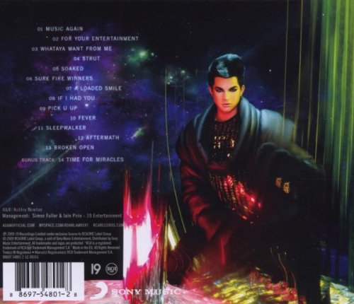 Adam Lambert / For Your Entertainment - CD (Used)