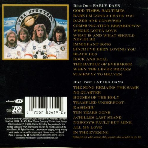 Led Zeppelin / Early Days &amp; Latter Days - CD (Used)