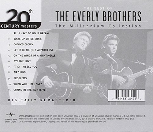 The Everly Brothers / Best of Millennium Collection - CD (Used)