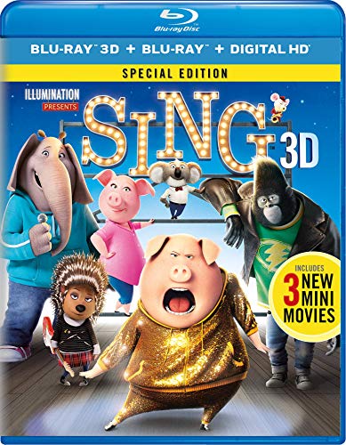 Sing - 3D Blu-Ray/Blu-Ray