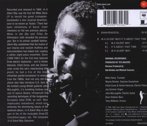 Miles Davis / In A Silent Way - CD