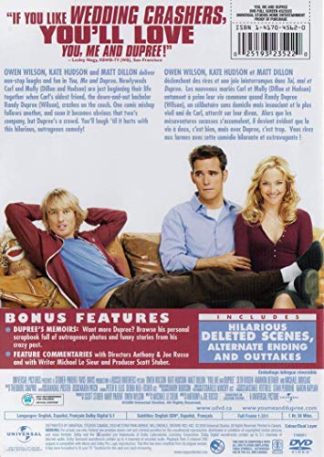 You, Me and Dupree (Full Screen Edition) - DVD (Used)