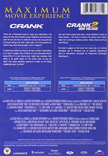 Crank / Crank 2: High Voltage (Double Feature) - DVD