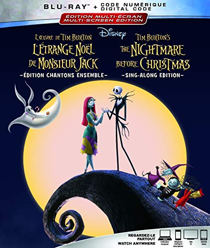 The Nightmare Before Christmas: Sing-Along Edition - Blu-Ray