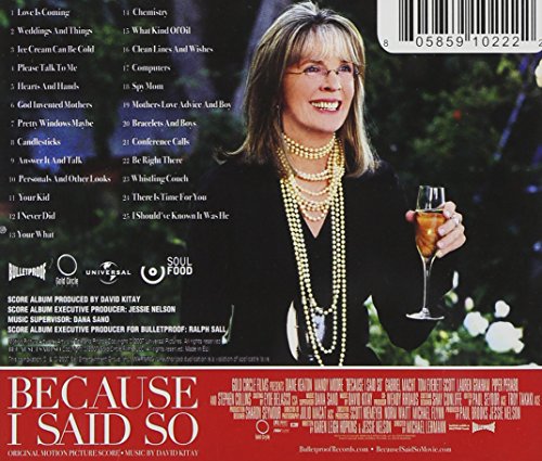 Soundtrack / Because I Said So - CD